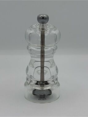 Peugeot Nancy 5” Clear Acrylic Pepper Mill Made in France